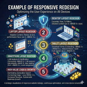 modern website redesign